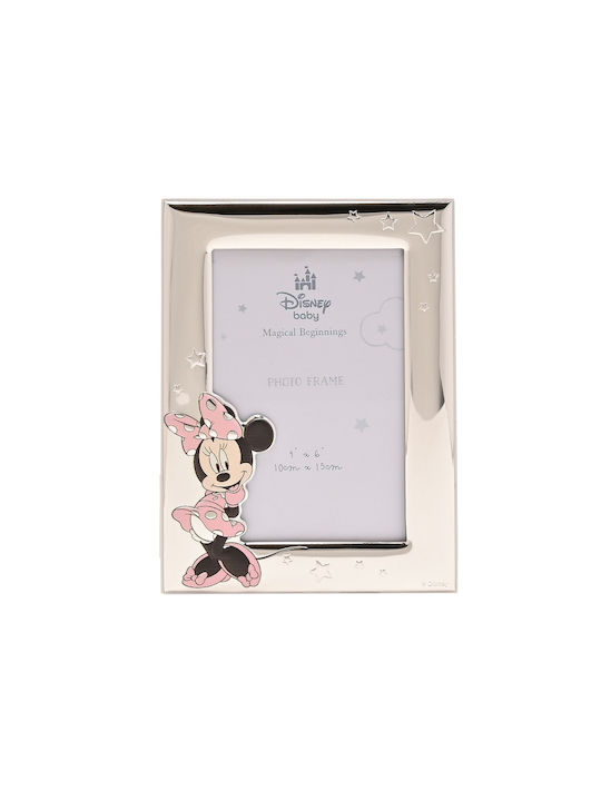 Disney Minnie Παιδική Κορνίζα Ασημένια σε Ασημί Χρώμα