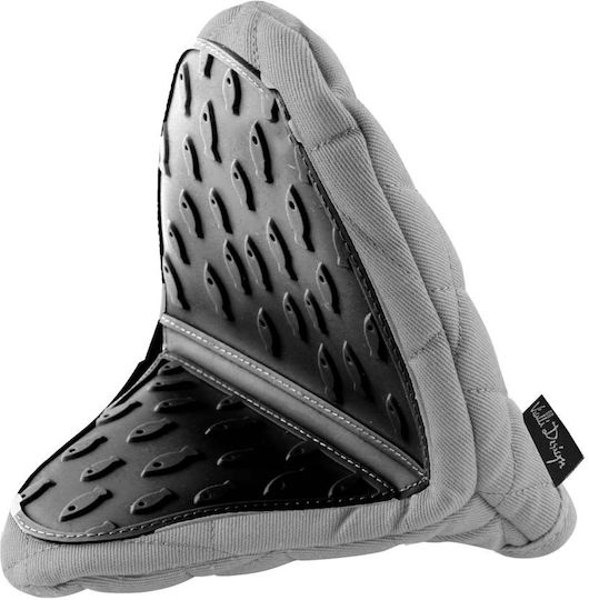 Vialli Design Pot Holder Silicone Gray 1pcs