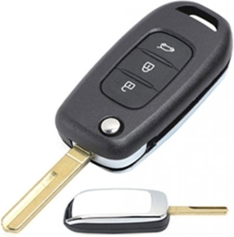 Dga Renault Husa De Schimb Pentru Cheie Auto Cu 3 Butoane Lama 1 Buc Dg-rn32