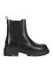 Women's Ankle Boots with Medium Heel Black