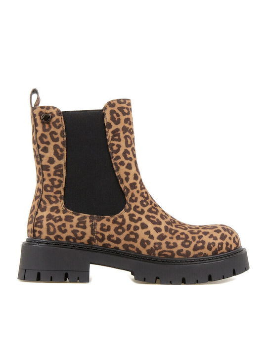 Women's Chelsea Boots Animal Print