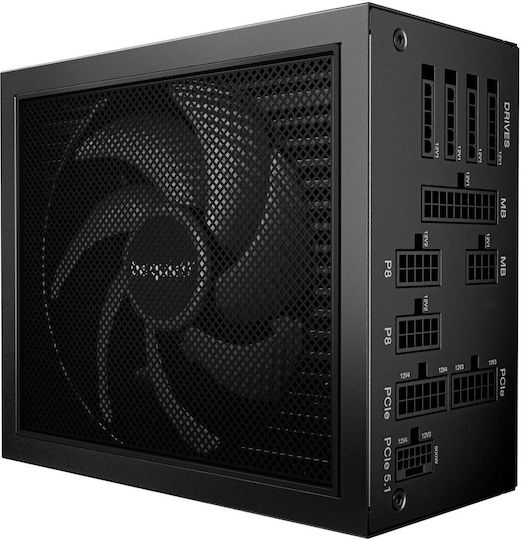 Be Quiet PC 100 1000W Schwarz Computer-Netzteil Vollständig modular