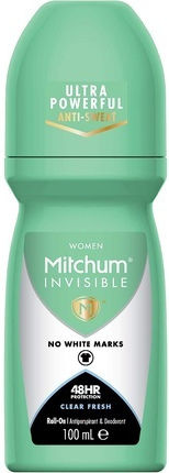 Deodorant Roll-On Pentru Femei Mitchum Protecție 48 de Ore 100 Ml