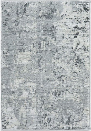 Eurofil Teppich Rechteckig Synthetisch,Polyester/Cotton/Leather Grey/l.grey