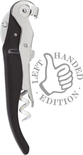 Ανοιχτηρι Pulltex Pullparrot Clickcut Waiter Corkscrew Lefties Black