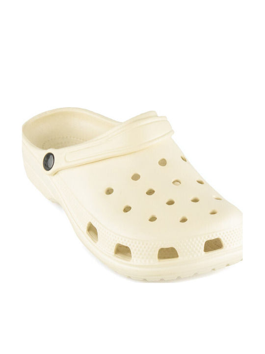 Silia D Damen Clogs Gelb