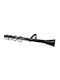 Grace Extendable Metallic Curtain Pole Single Φ28mm 160-300cm Nikel Black