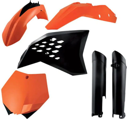 Acerbis Set de Piese din Plastic pentru Motocicletă Negru 1buc