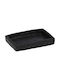 Eurocasa Soap Dish made of Resin Black