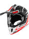 Givi H70.1 Black/White/Red Motorradhelm Motocross ECE 22.06 1250gr