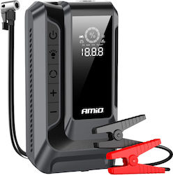 AMiO Преносим Стартер за батерия 12000mAh 12V AMiO Преносим Стартер за батерия 12000mAh 12V