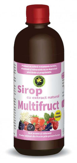 Low-calorie Multifruit Syrup 500ml Hypericum