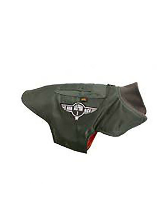 Alpha Industries Μπουφάν Σκύλου Πράσινο Small