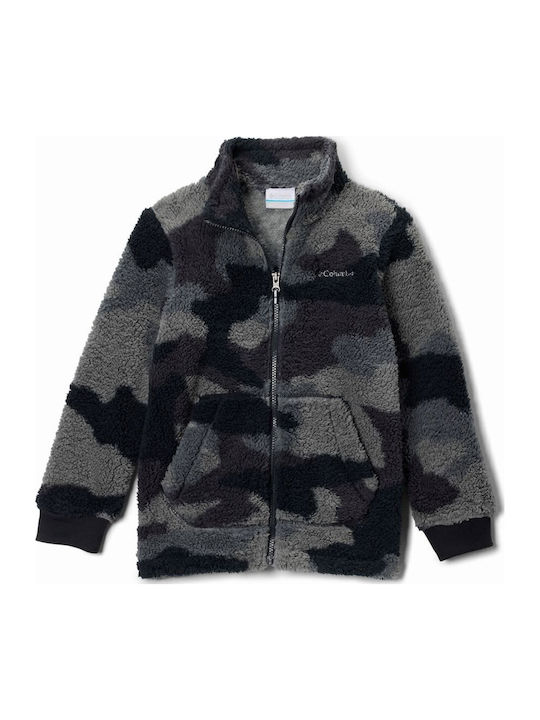 Παιδική Ζακέτα Fleece Καμουφλάζ Sherpa
