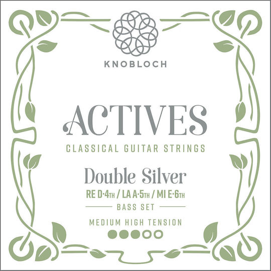 Knobloch Actives Σετ Μπασες Χορδες Κλασικης Κιθαρας Medium-high Tension 400ads 34.0