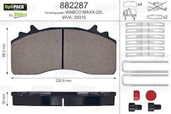 Valeo 882287 Set Plăcuțe De Frână Disc Frână