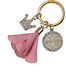 Kaliso Christening Charm Keychain Pink 50pcs