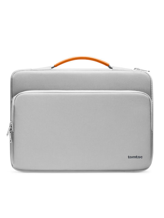 tomtoc Αδιάβροχη Θήκη για Laptop 14" σε Γκρι χρώμα