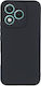 Back Cover Σιλικόνης Μαύρο (Honor 400 Lite)