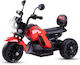Kids Motorbike Inspired Electric 6 Volt White