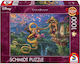 Puzzle 2D Kinkade: Disney Dreams Collection: Rapunzel Tangled Up In Love 1000pcs