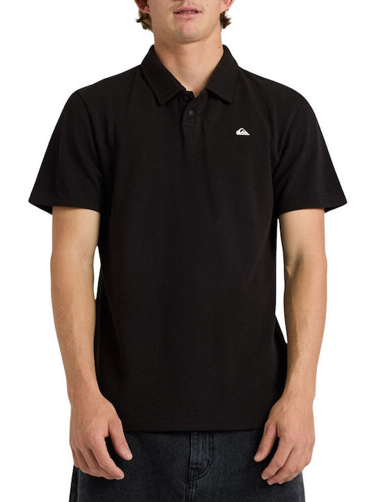 Quiksilver Polo Short Sleeve Blouse Black