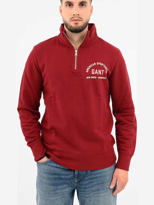 Gant Μπλούζα Μακρυμάνικη Bordeux
