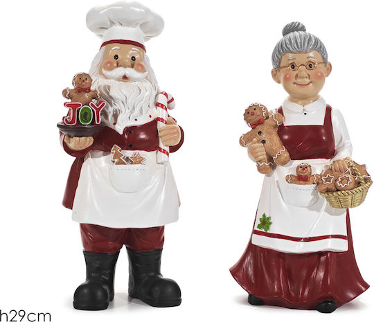 General Trade De Crăciun Ceramică Figurină Înălțime 29cm.