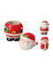 JK Home Decoration Weihnachtliche Keksdose L21xB16cm.