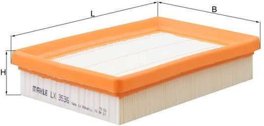 Mahle Air Filter Lx 3536