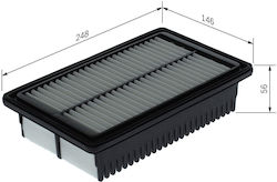 Bosch Air Filter F 026 400 558 Bosch Air Filter F 026 400 558