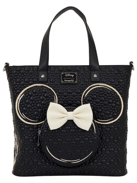 Loungefly Παιδική Τσάντα Πλάτης Μαύρη 33x33x33εκ. Loungefly Disney Minnie