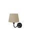 Heronia Lamp Wall with Socket E27 Beige 20x20x23cm