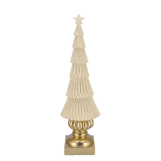 Tabletop Christmas Fir Tree Ecru – 36cm 312.001.0114.23