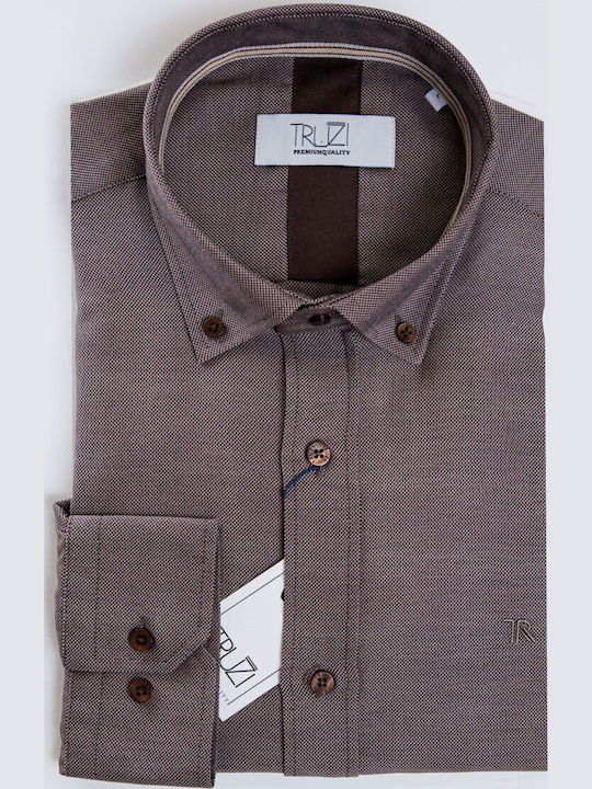 Long-sleeved Shirt Brown