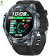 Microwear G100 GPS Smartwatch (Albastru)