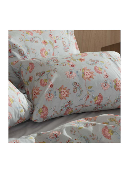 White Fabric Damour Σετ Σεντόνια Μονά 165x270εκ...