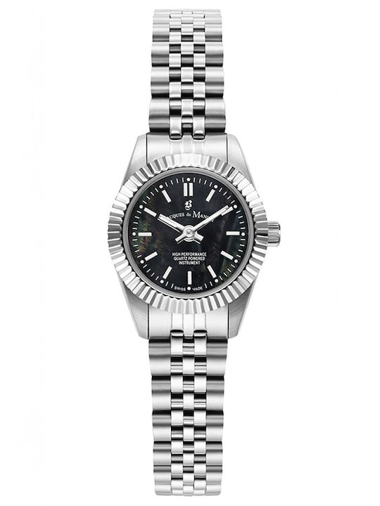 Jacques Du Manoir Women's Watch with Silver Met...