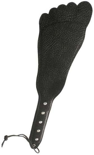 Black Label Leather Paddle in Black Color