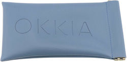 Okkia Δερμάτινη Θήκη Μαύρη Ok046-rb