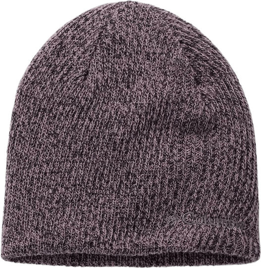 Beanie Unisex Beanie Knitted in Purple color