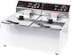 Galore Ηλεκτρική Φριτέζα Διπλή 3.2kW Χωρητικότητας 2x8lt 55x43x35cm
