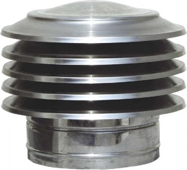 Kymasol Chimney Pipe Crown Stainless Steel Pagoda Thickness 0.40mm Diameter 250