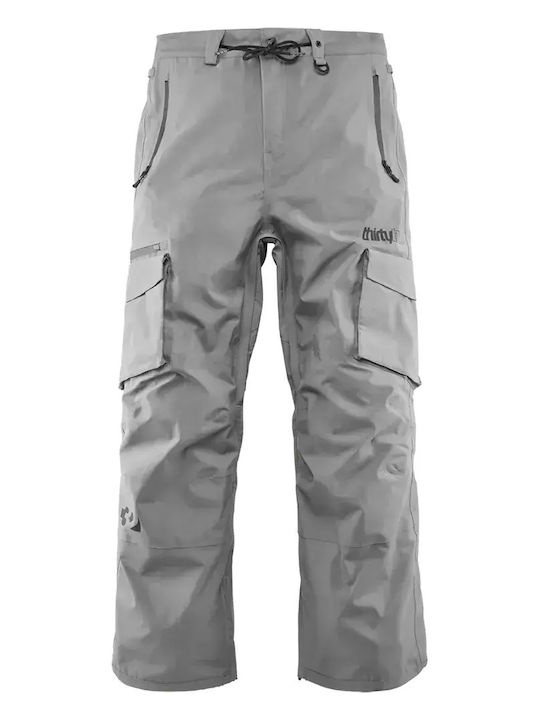 Thirty two I-008387-204 Ανδρικό Παντελόνι Σκι & Snowboard Γκρι