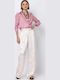 Women's Long Sleeve Shirt Pink