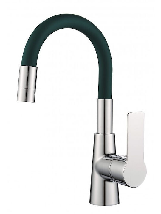 Inter Ceramic Akusadi Миксер Смесител за мивка Зелен