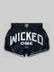 Wicked1 Men's Kick/Thai Boxing Shorts Blue