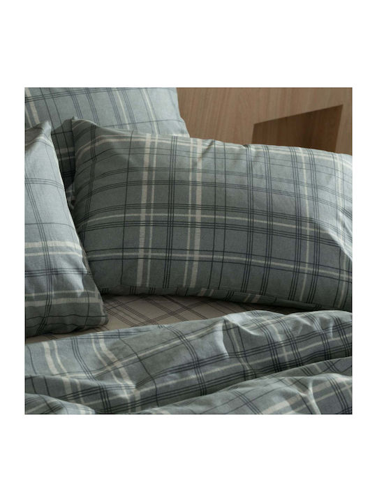 White Fabric Bettbezug Baumwolle Übergröße 230x...