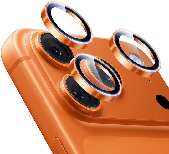 ESR Armorite Kameraschutz Gehärtetes Glas Orange für das iPhone 14 Pro, 14 Pro Max, 15 Pro, 15 Pro Max, 16 Pro, 16 Pro Max, 17 Pro, 17 Pro Max