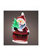 Lumineo Christmas Lighting Infinity Light Santa Claus Tree 215 Leds 39.8cm